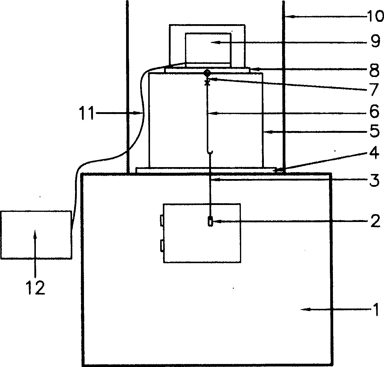 Ternary silicide high-temperature in-situ oxidation detection method