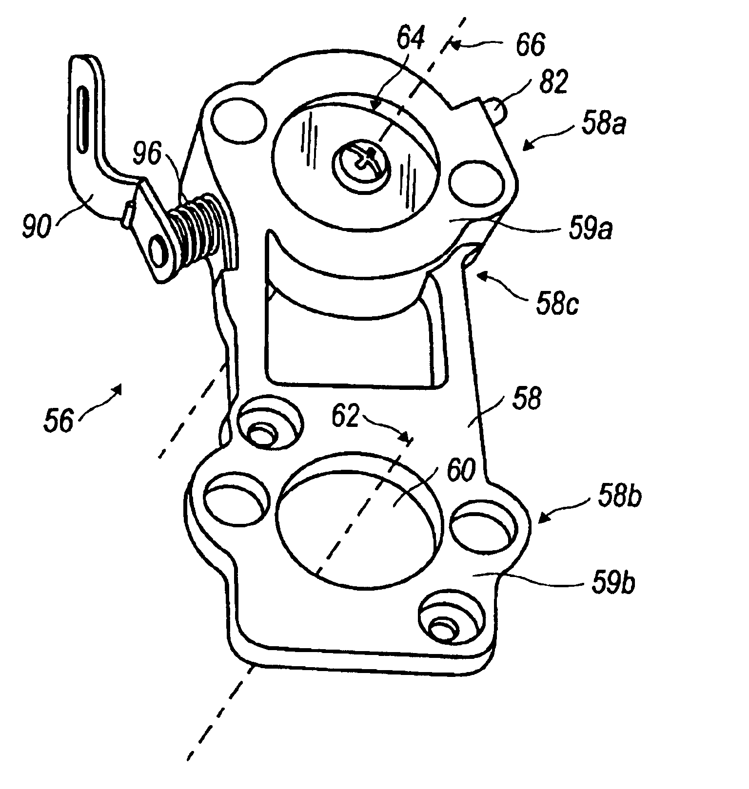 Valve for control of additional air for a two-stroke engine