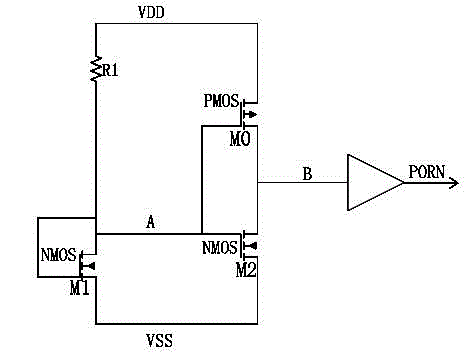Reset circuit with high response speed and low temperature coefficient