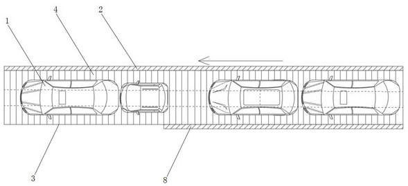 Roadside parking space and method of using the same