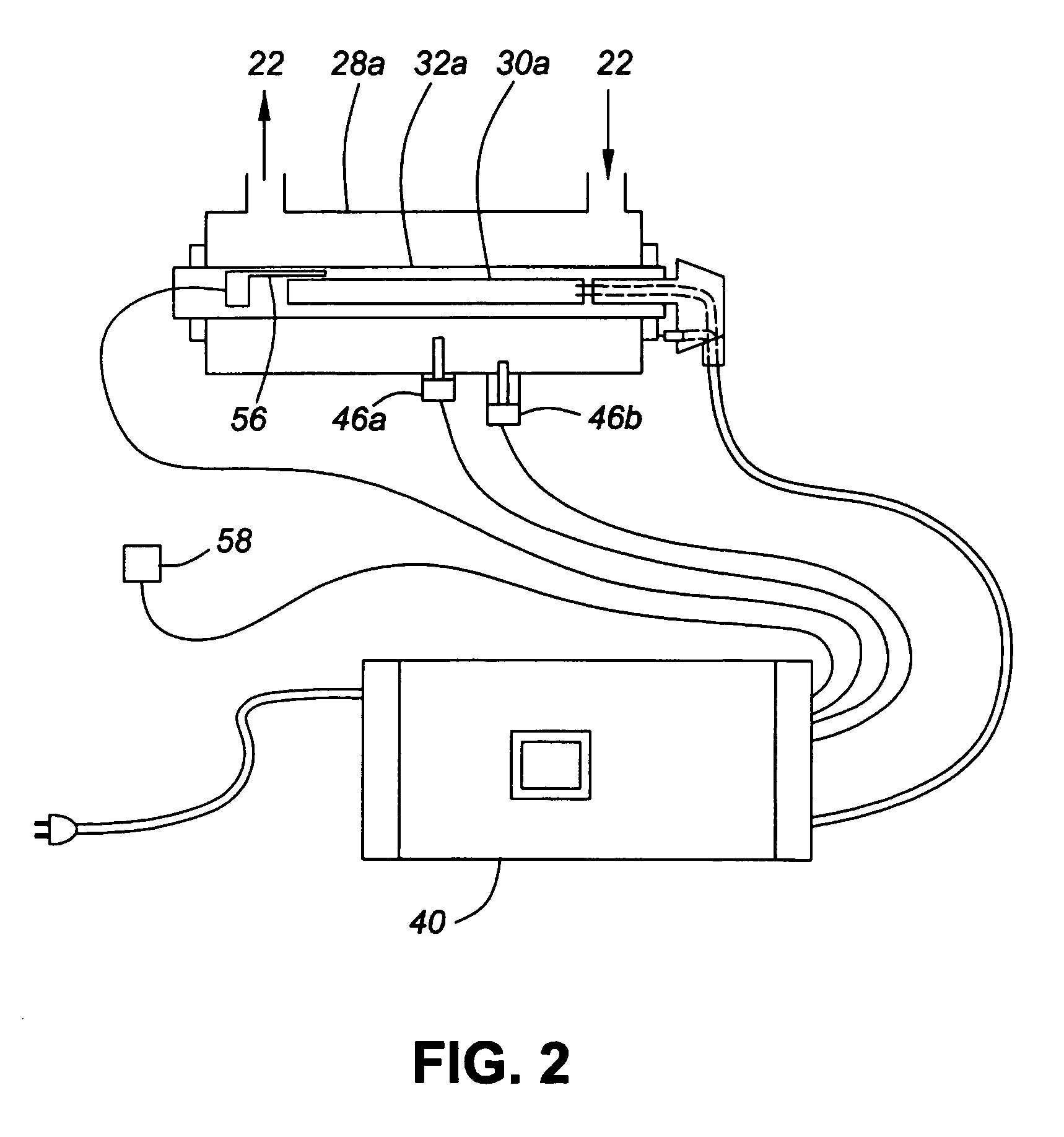 Fluid treatment system with UV sensor and intelligent driver