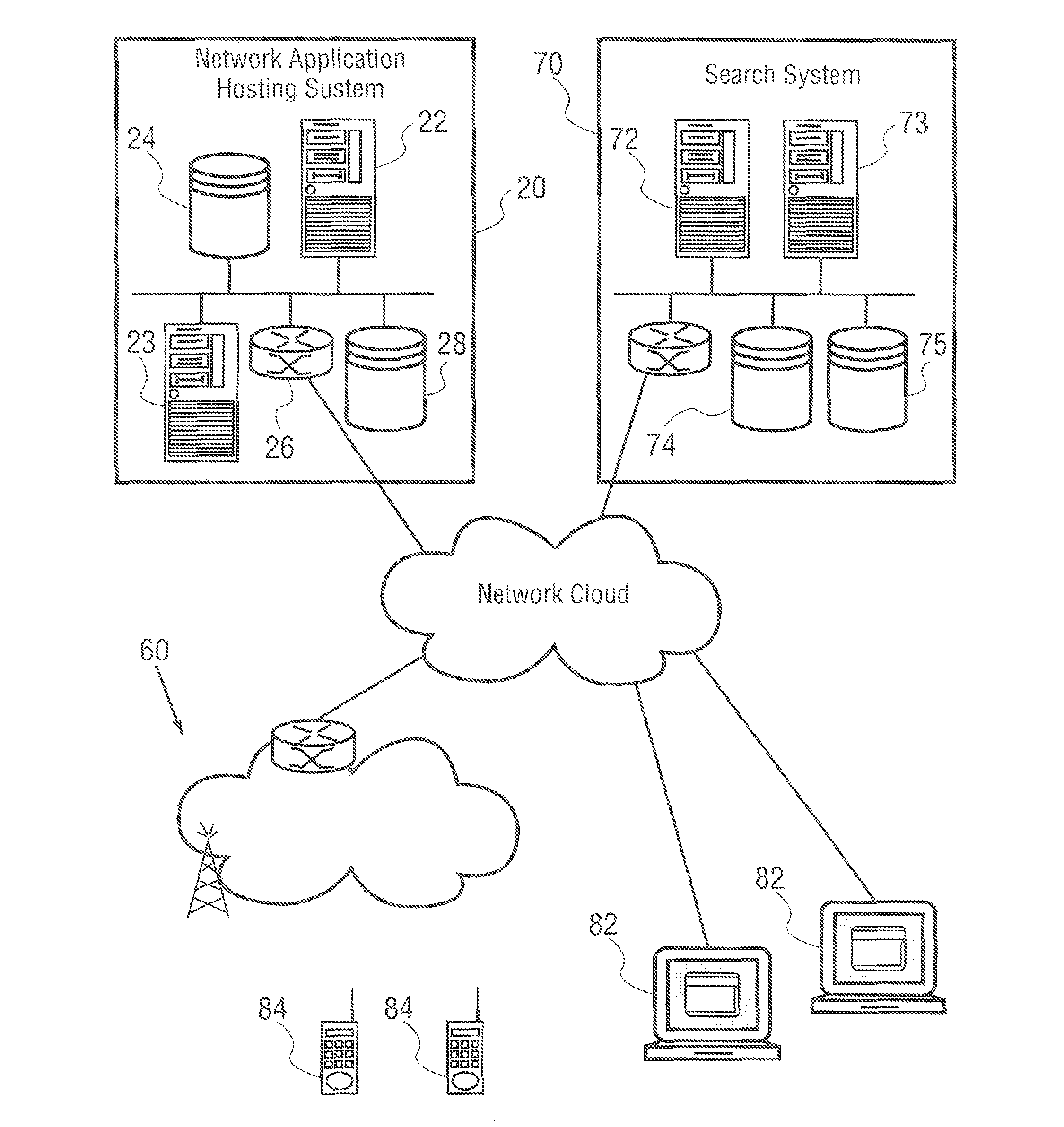 Traffic predictor for network-accessible information modules
