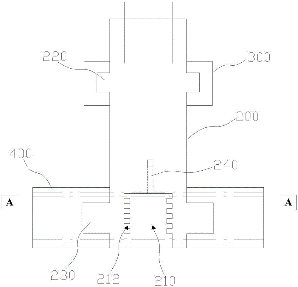 Prefabricated assembly type foundation structure and construction method thereof