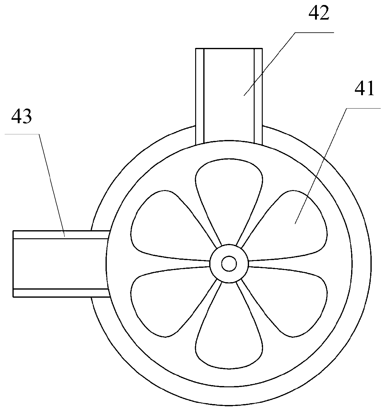 Coaxial permanent magnet power generation water pump