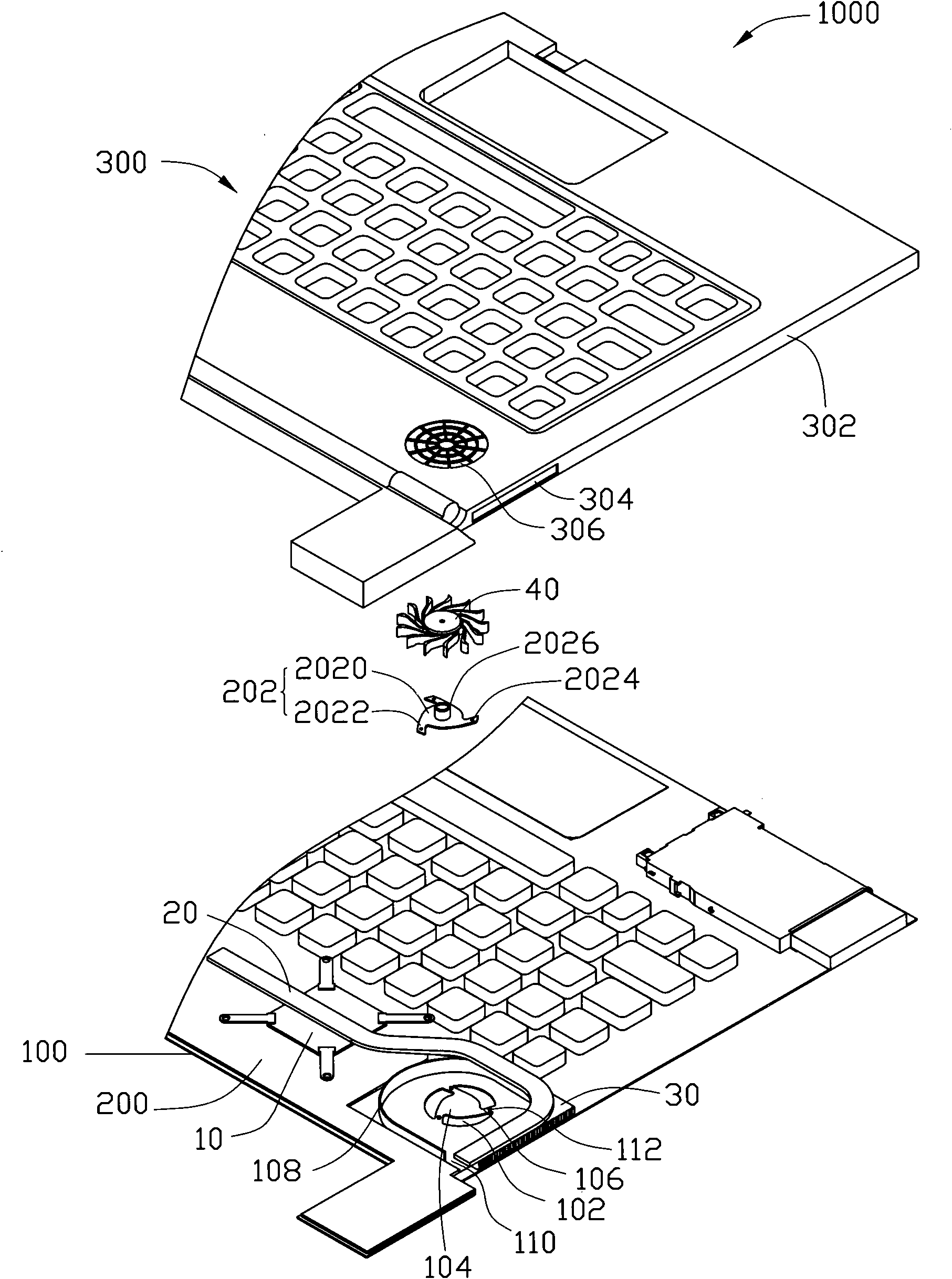 Radiator fan and electronic device adopting same