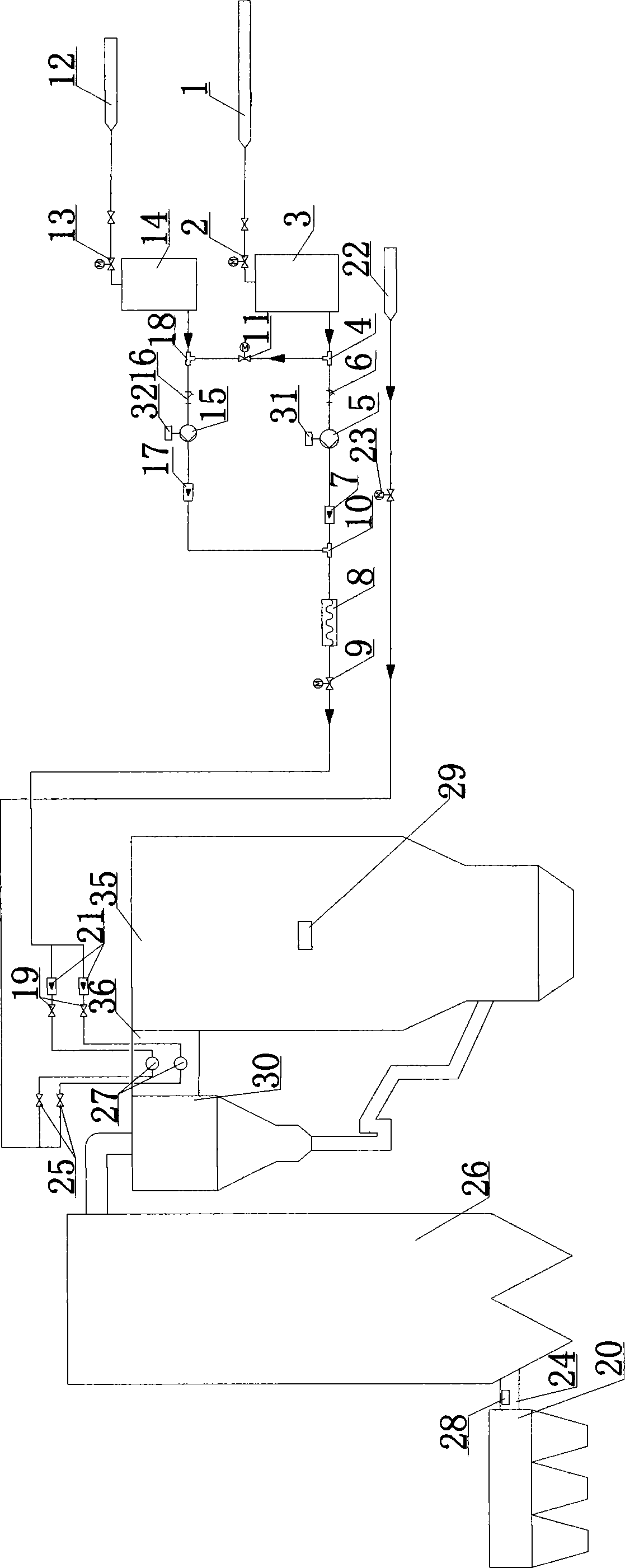 flue-gas-denitration-device-taking-condensate-of-urea-technology-as