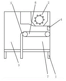 Efficient rice and wheat threshing machine