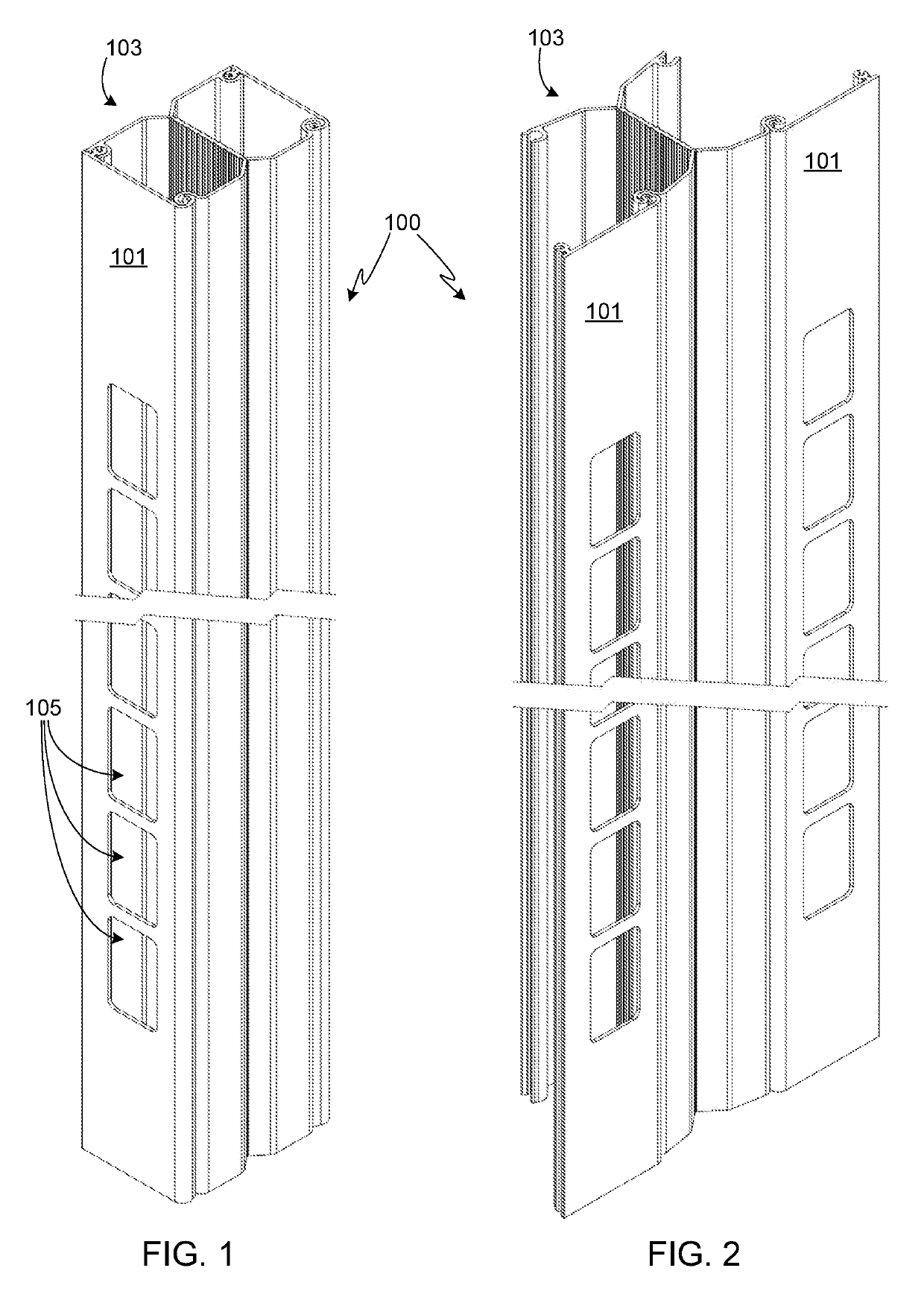 Multi-Piece Hydroponic Tower with Hinged Tower Face