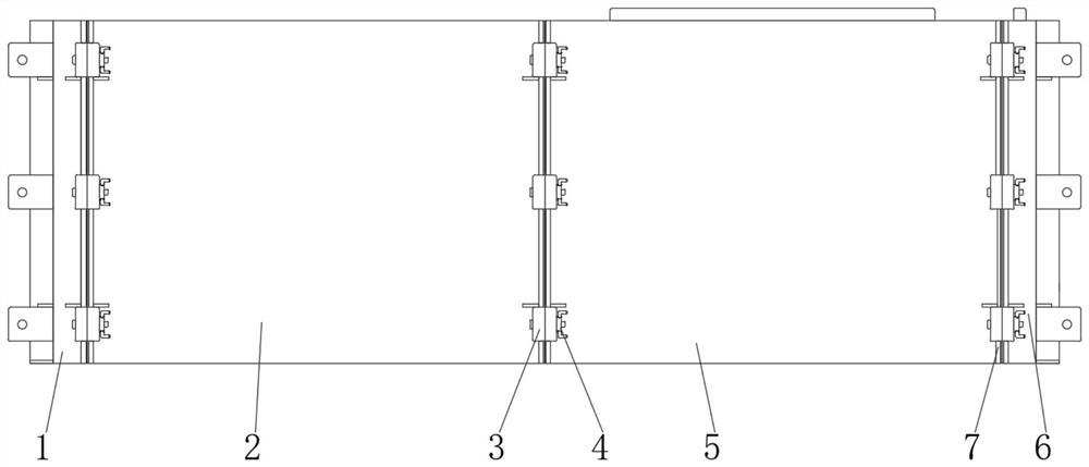 Building splicing formwork