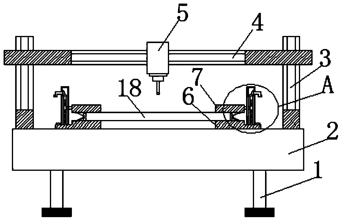 Drilling device for solar panel