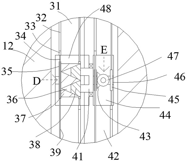 Linkage door lock