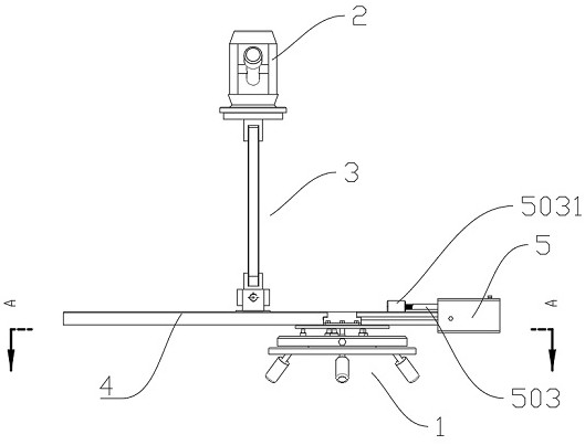 Surveying instrument positioning device for surveying engineering