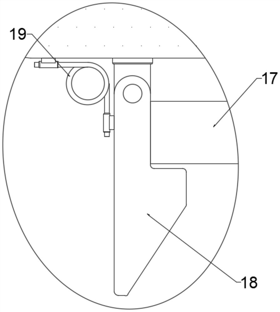 Lower clamping plate structure for loudspeaker
