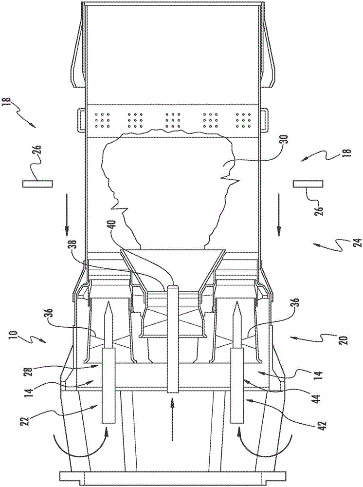 Fuel injection system for a turbine engine