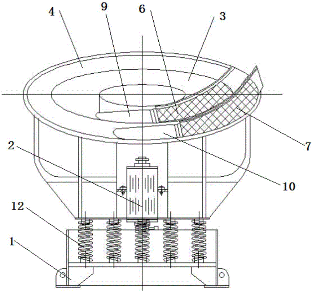 Vibration grinding method and device