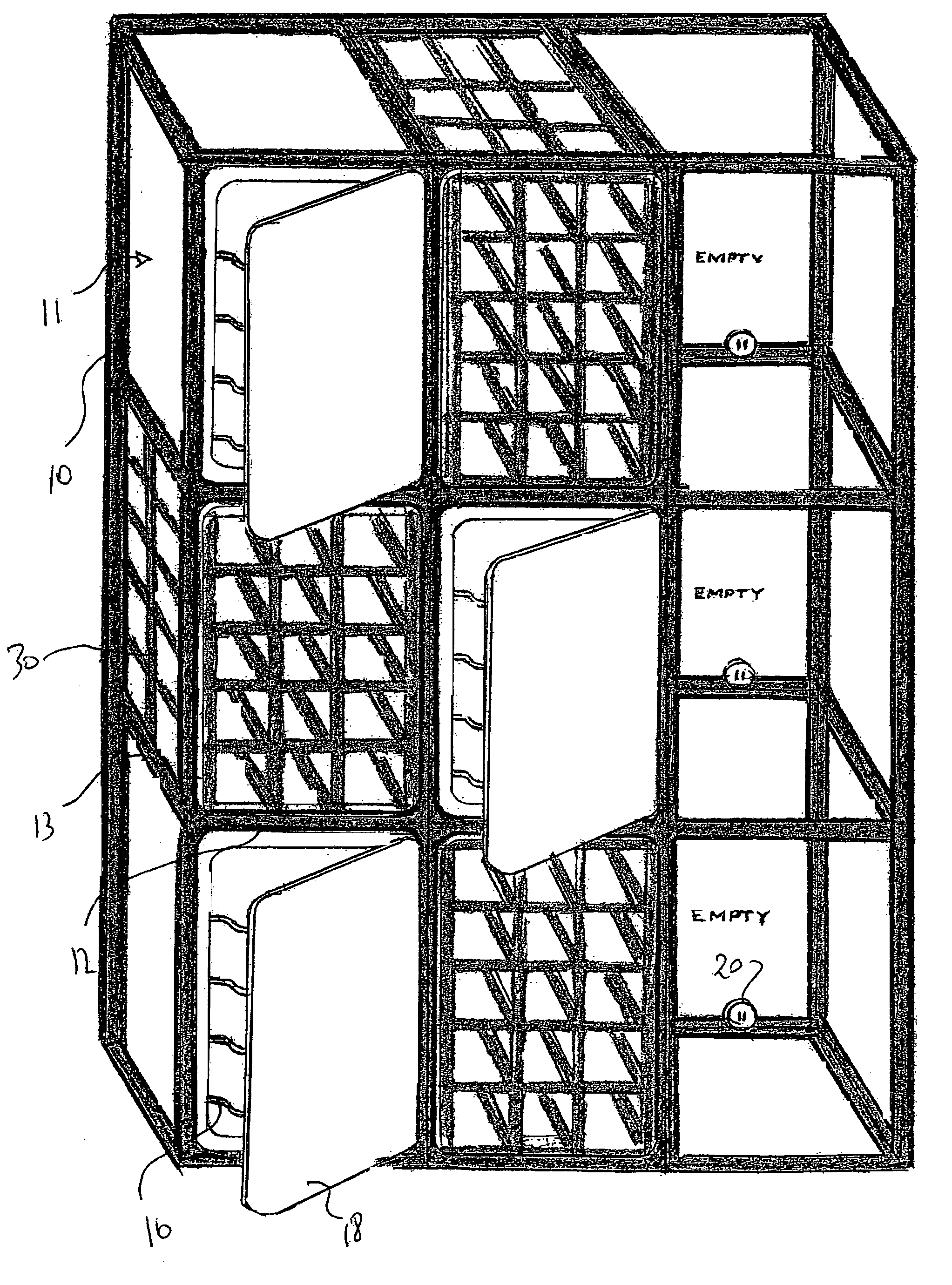 Modular wine cellar and wine storage system