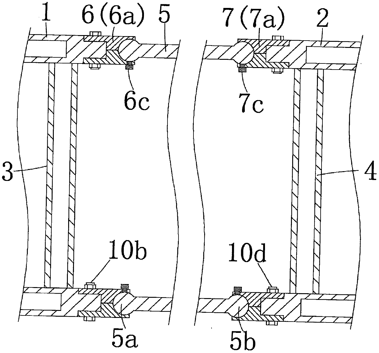 Aluminum alloy cabling rack and application method
