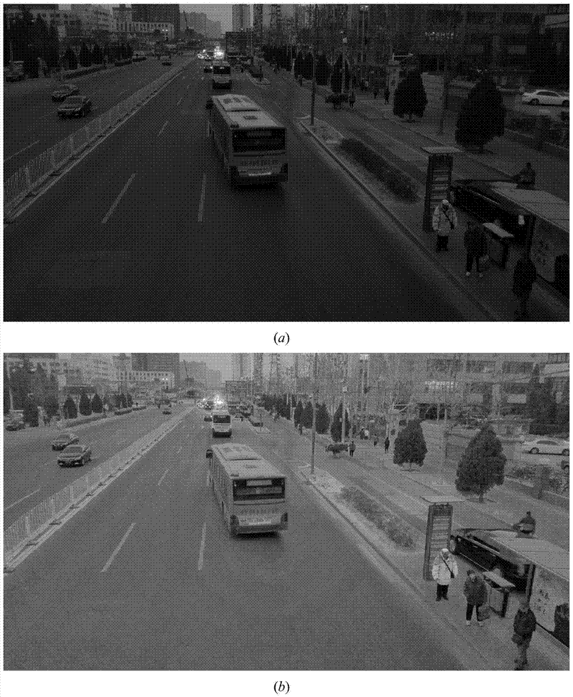 A real-time enhancement method for low-light video based on bright channel