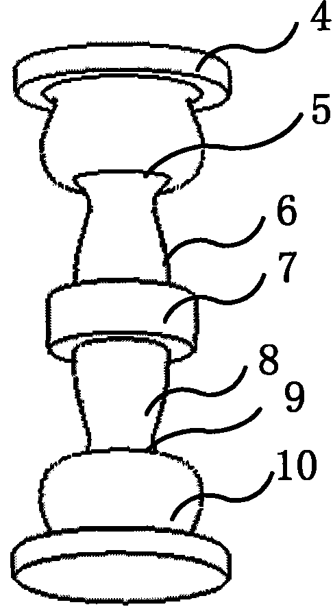 Over-constrained wide-range parallel sextuple force measuring platform