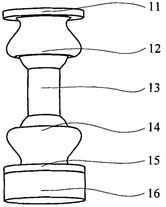 Over-constrained wide-range parallel sextuple force measuring platform