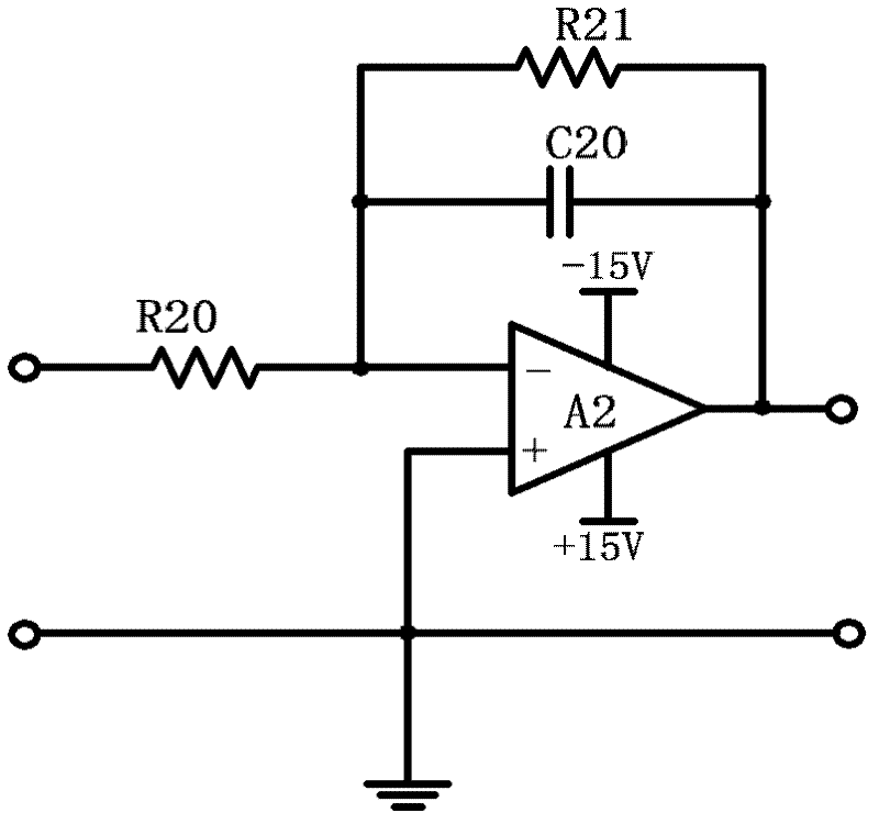 Automatic gain control (AGG) self-excited oscillation driving circuit of micro-solid modal gyroscope