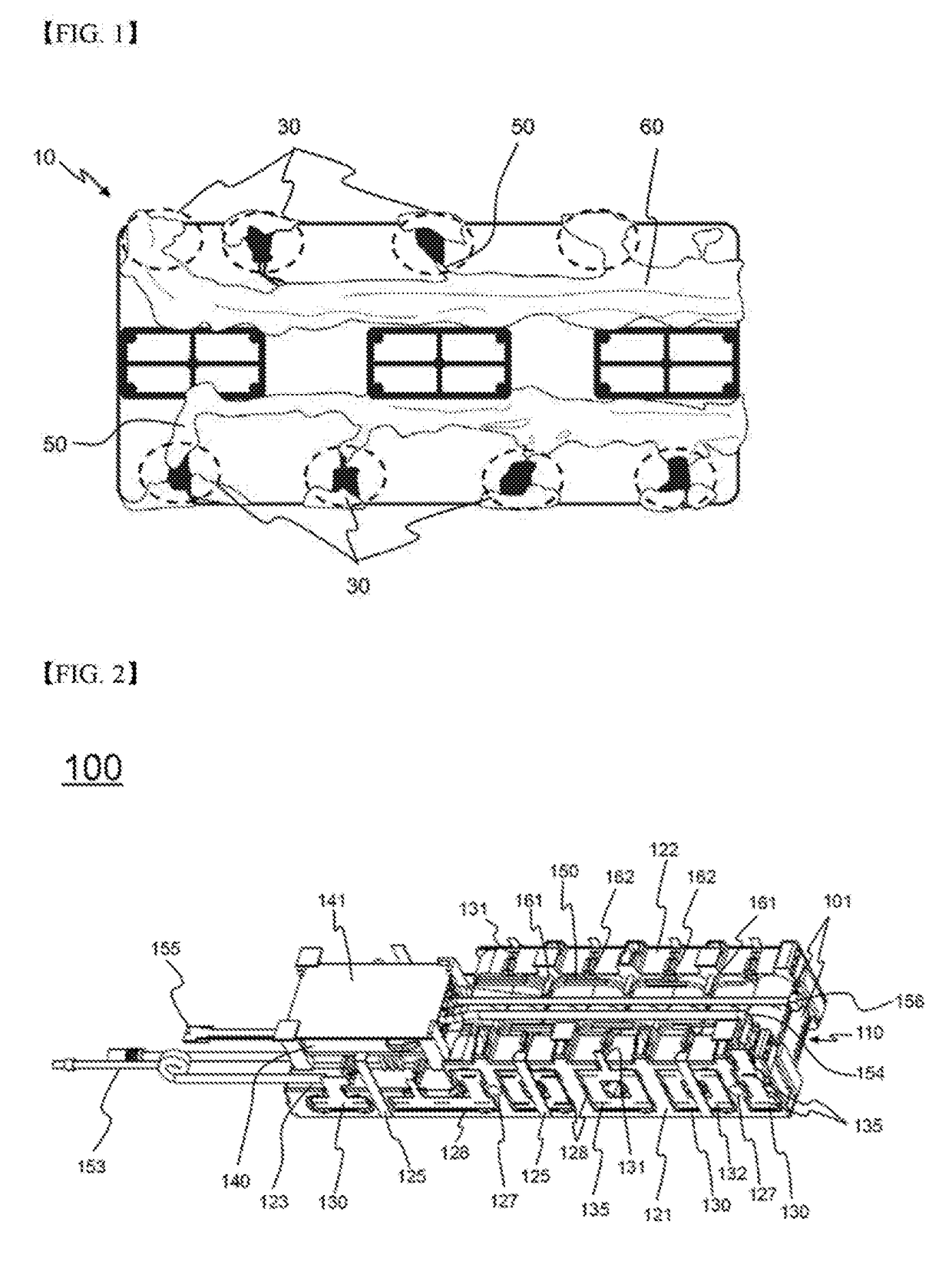 Battery module comprising wire-fixing ribs