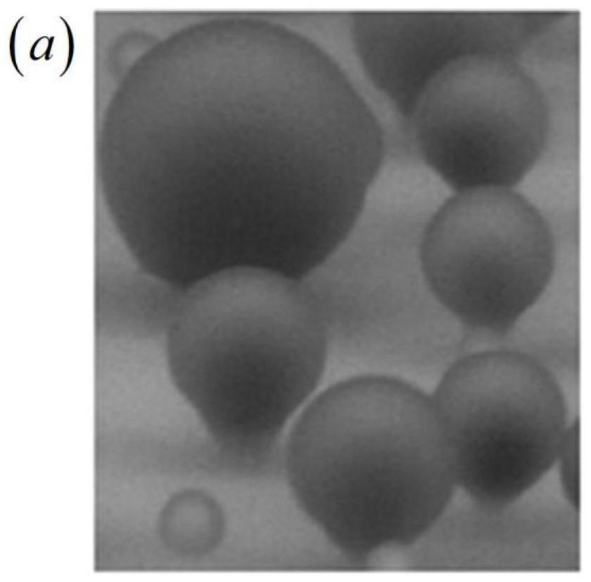 Method for calculating shape of PW-Cassie condensate droplet on super-hydrophobic surface