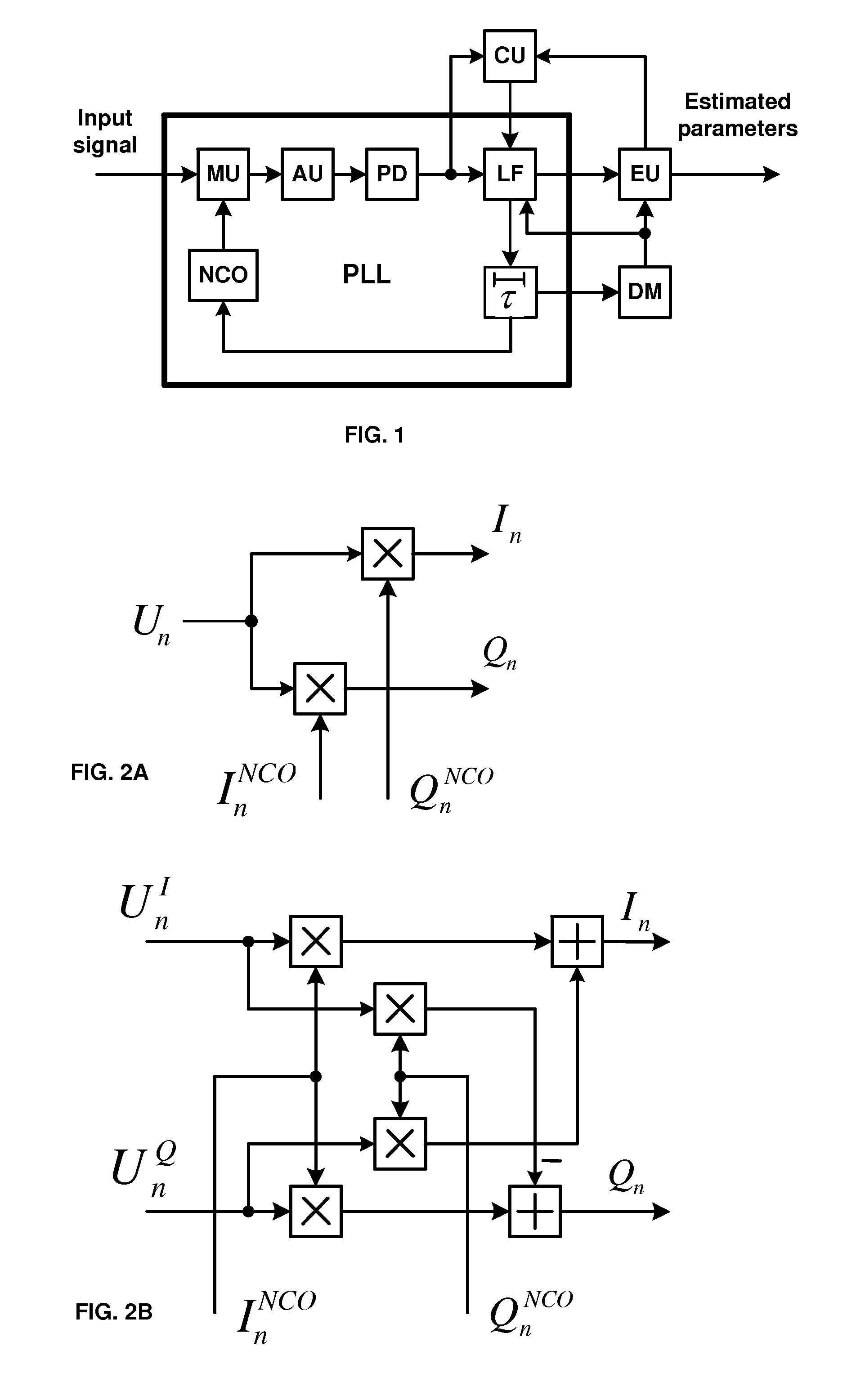 Digital system and method of estimating non-energy parameters of signal carrier