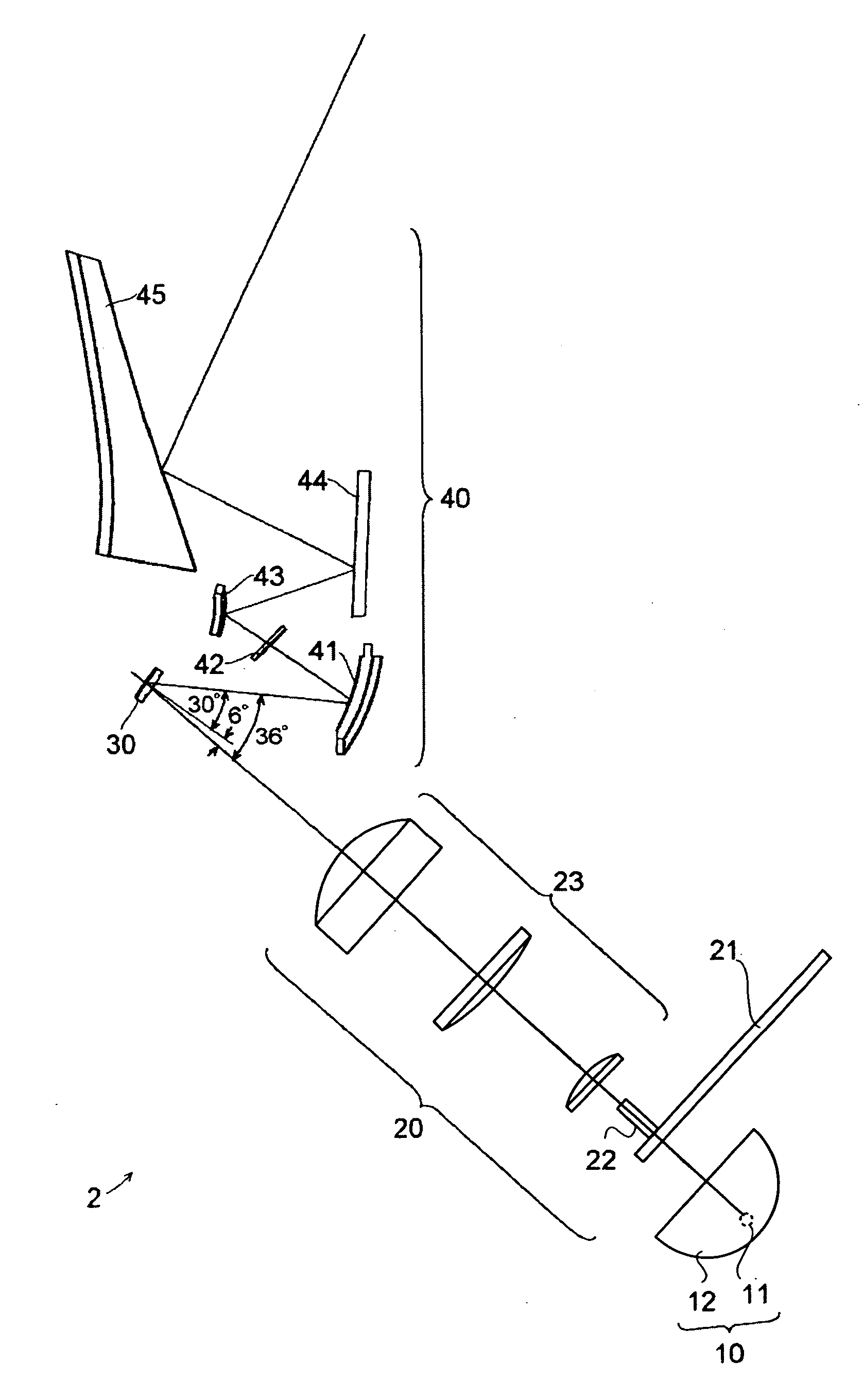 Image projection apparatus