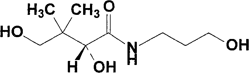 Dexpanthenol infusion preparation and preparation method thereof