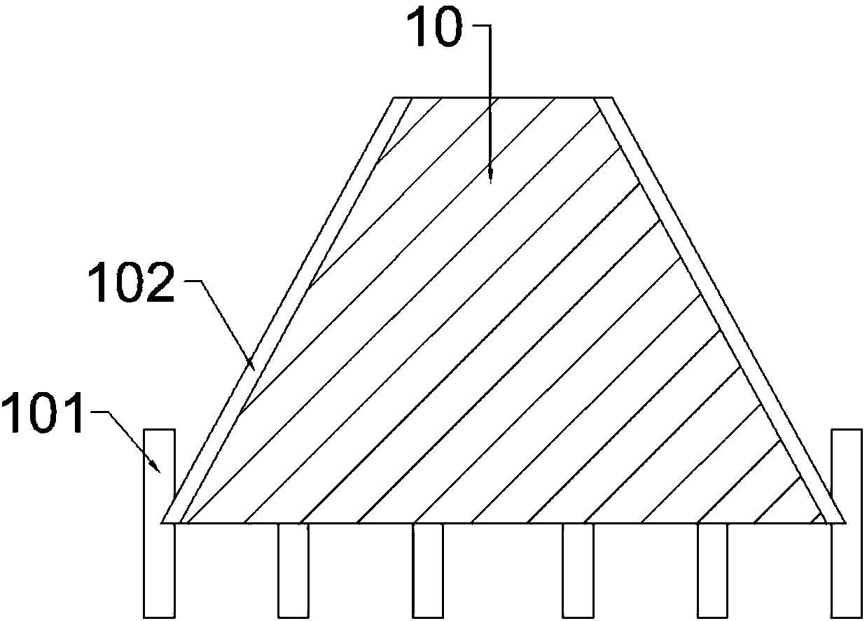 Multiple convective mixing principle based material mixing device for industrial production