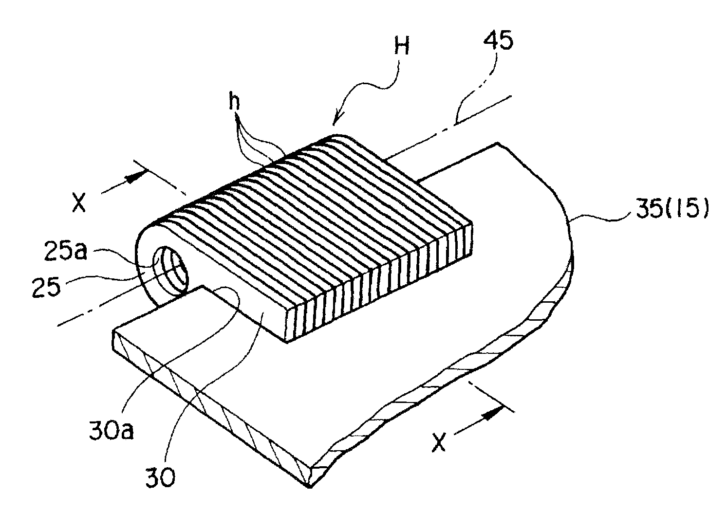 Fuel cell unit box and fuel cell