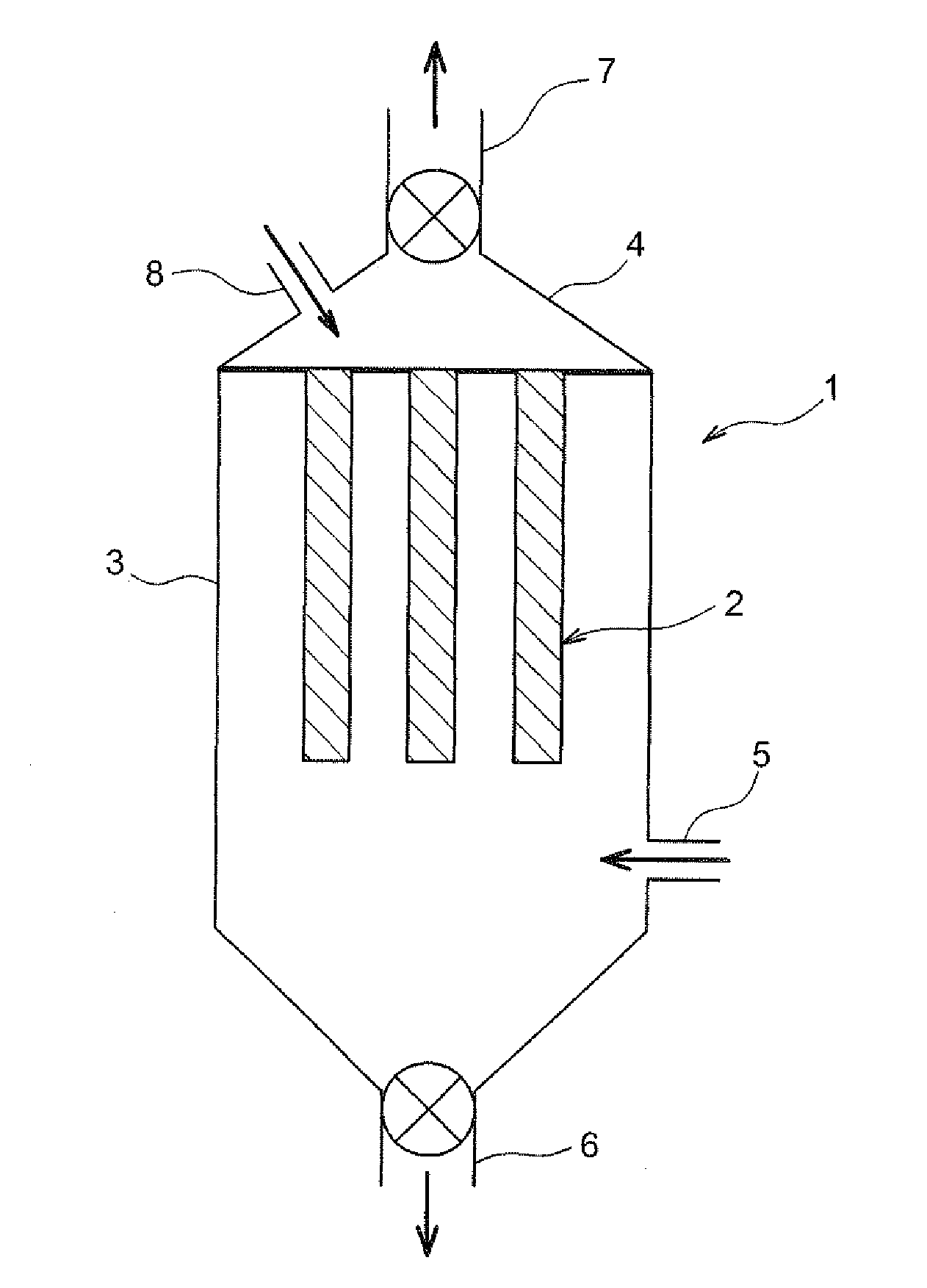 Device and method for producing suspensions or wet pastes of nanopowders or ultra-fine powders