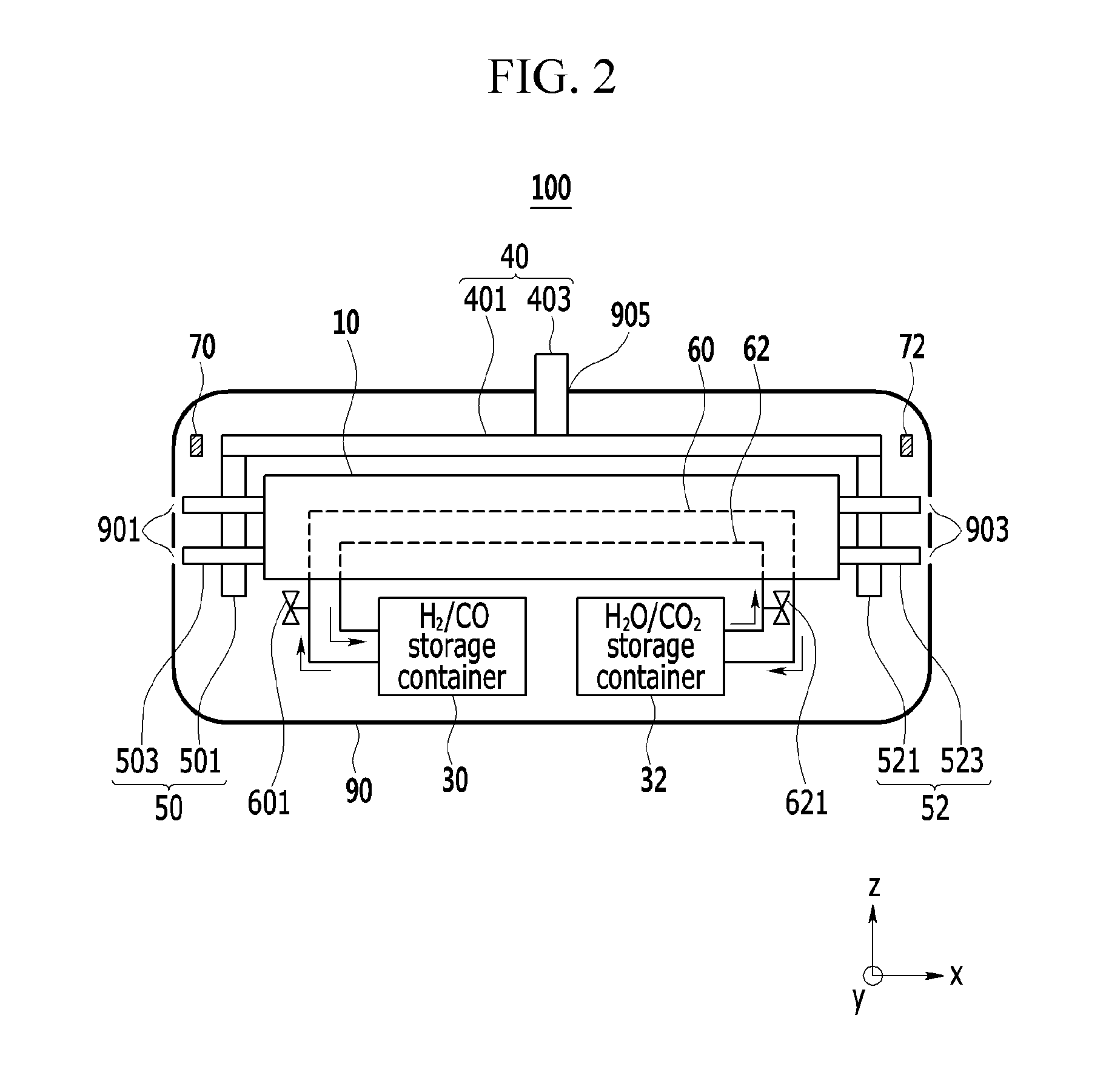 Hybrid electrochemical cell