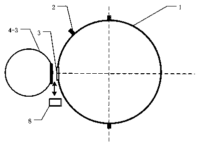 Integrating sphere photometer spectral response measurement method and system