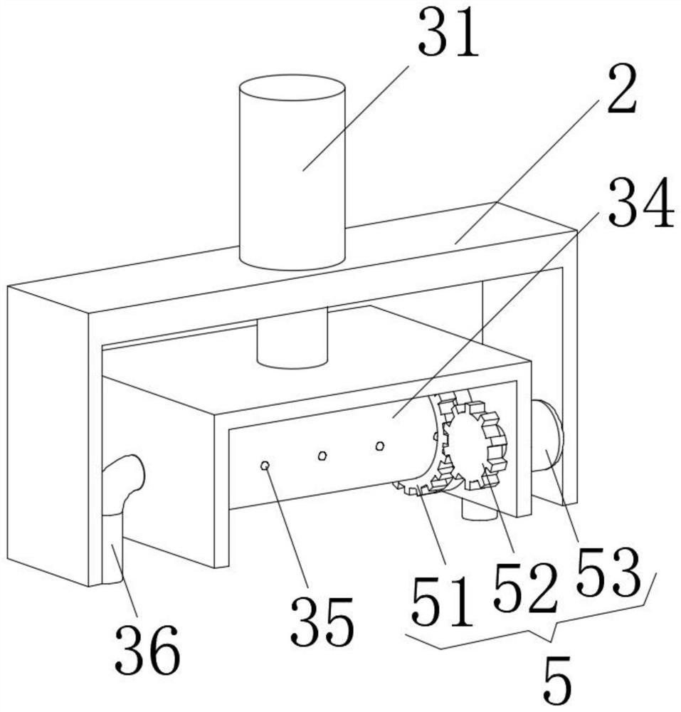 Cooling forming device for producing waterproof coiled material