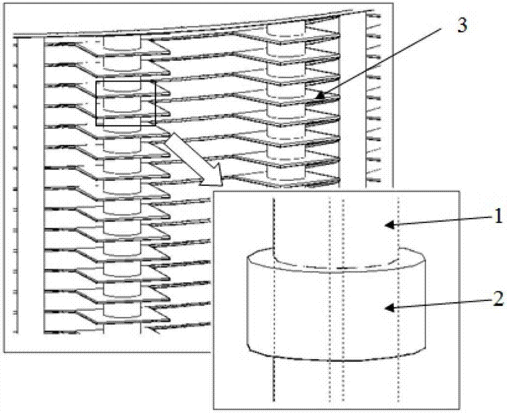 Structure for conducting and cooling high-temperature superconducting magnet