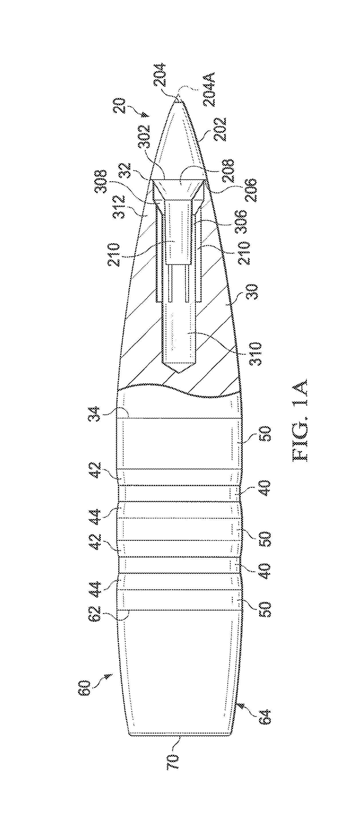 Advanced aerodynamic projectile and method of making same