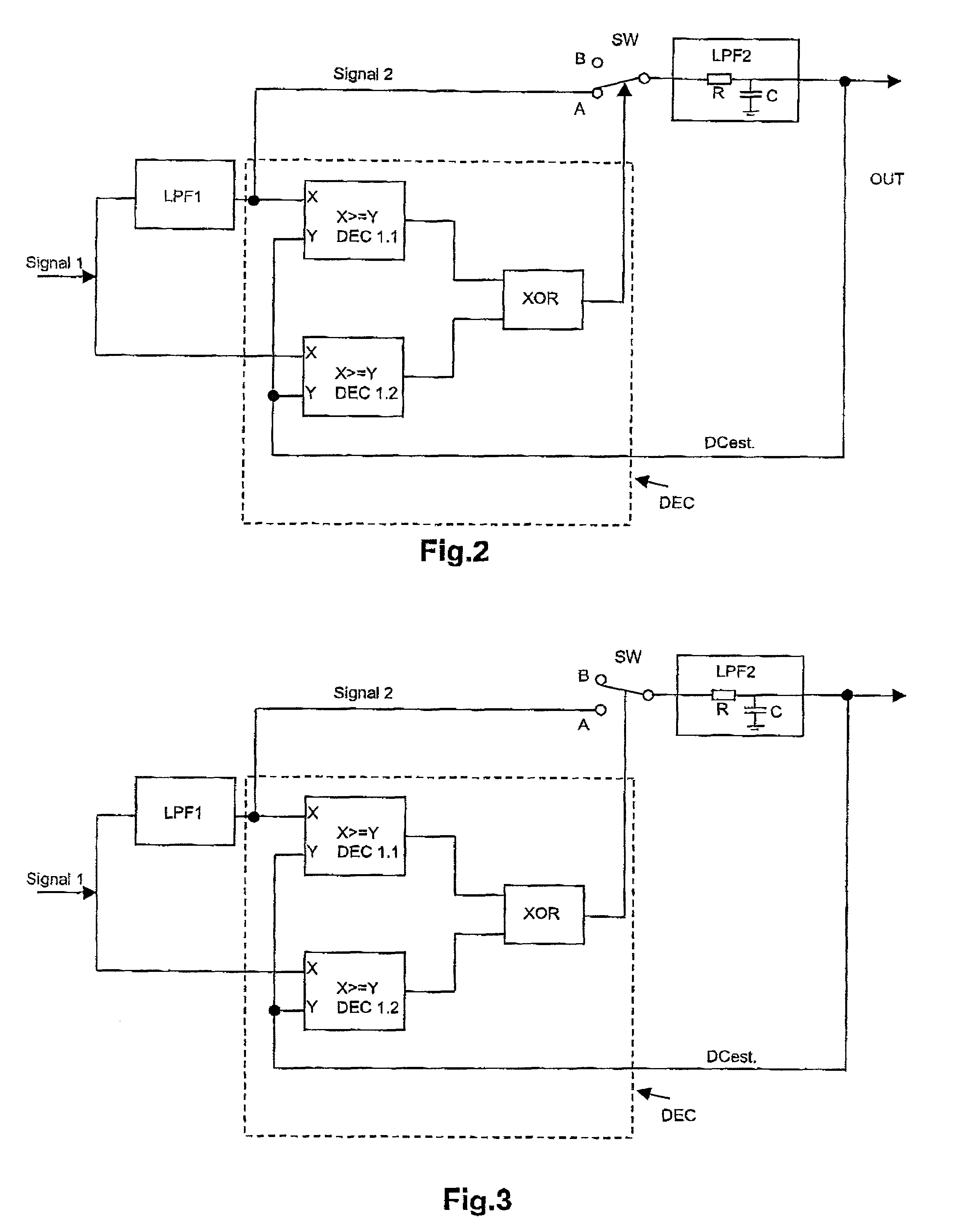 Signal DC offset correction method and device