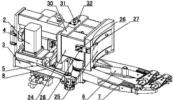 Dual-servo-motor angle shear machine