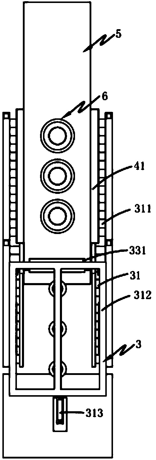 Rapid egg tart skin conveying and adhesion equipment