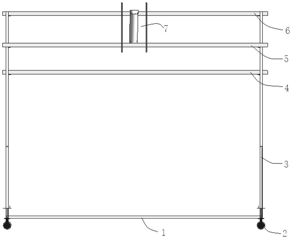 Capacity test arrangement device for jet fuse