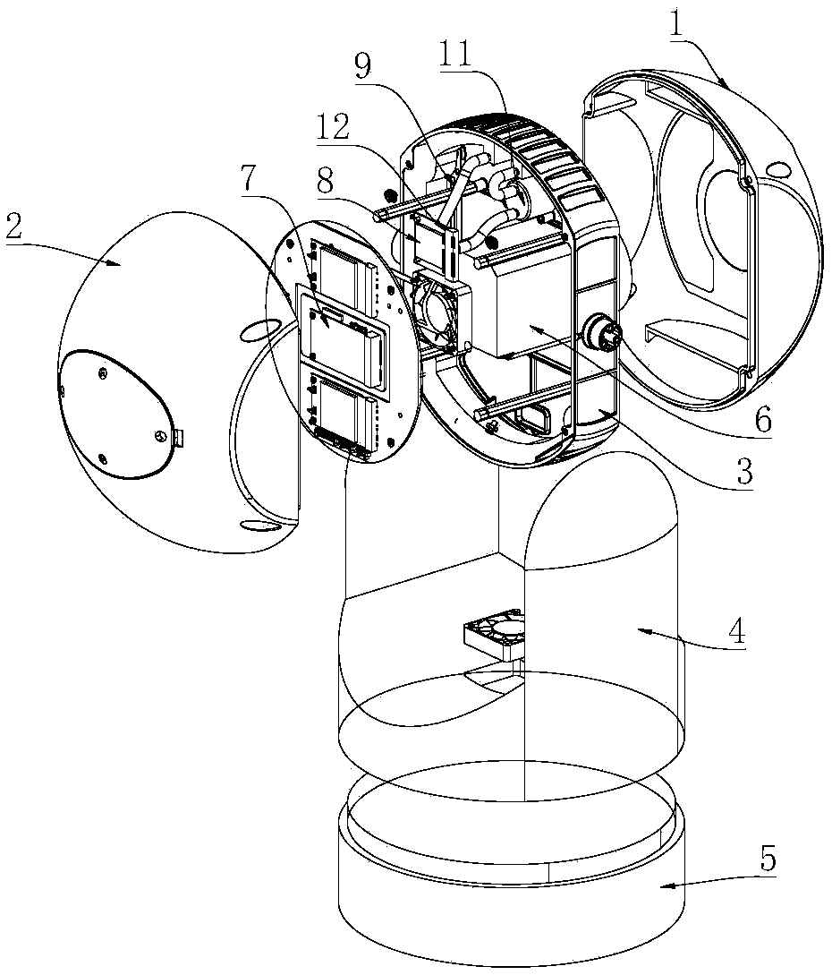 High speed control ball