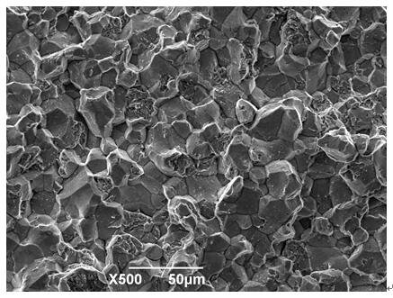 Spring steel austenite grain size detection method