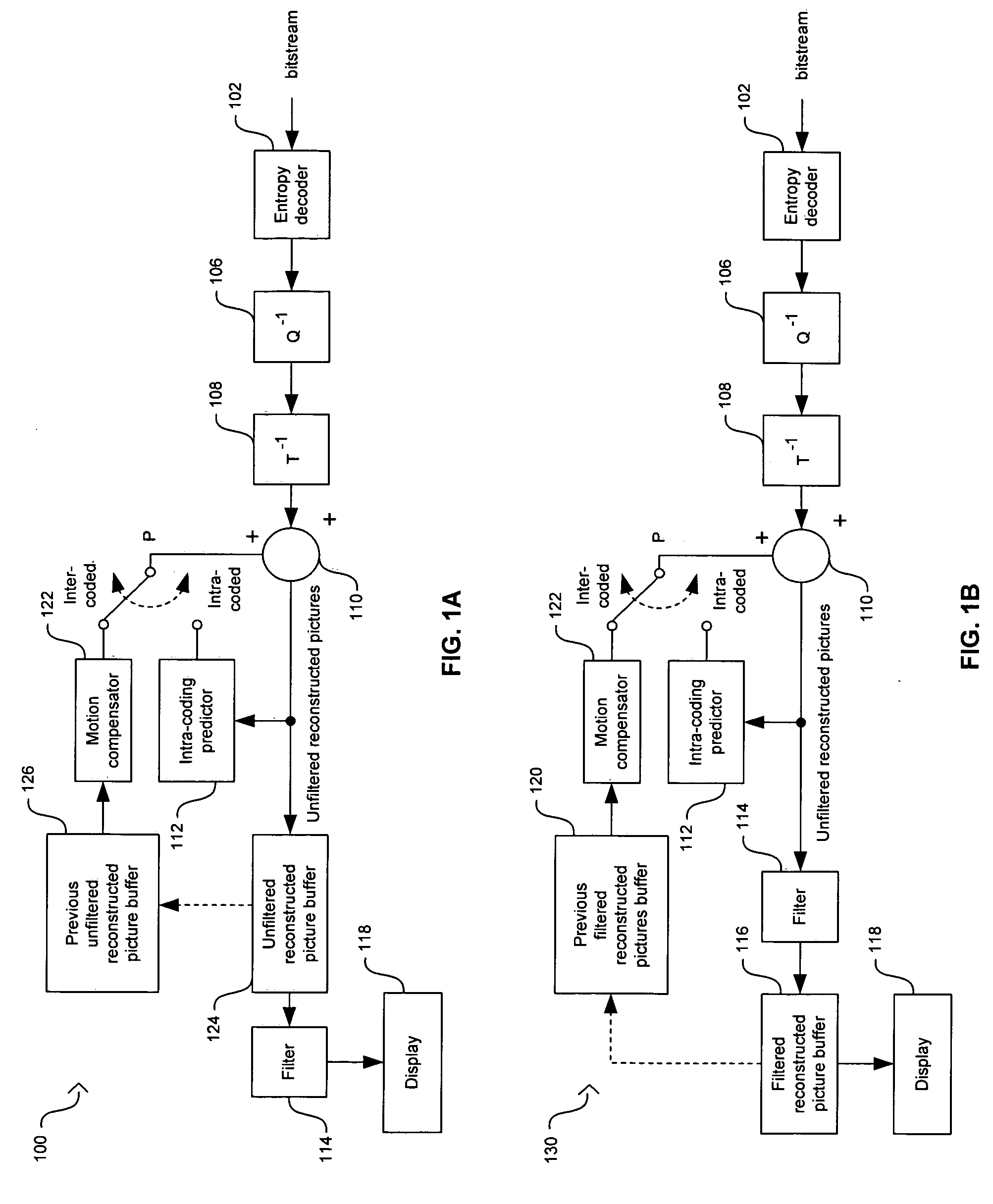 Method and system for a parametrized multi-standard deblocking filter for video compression systems