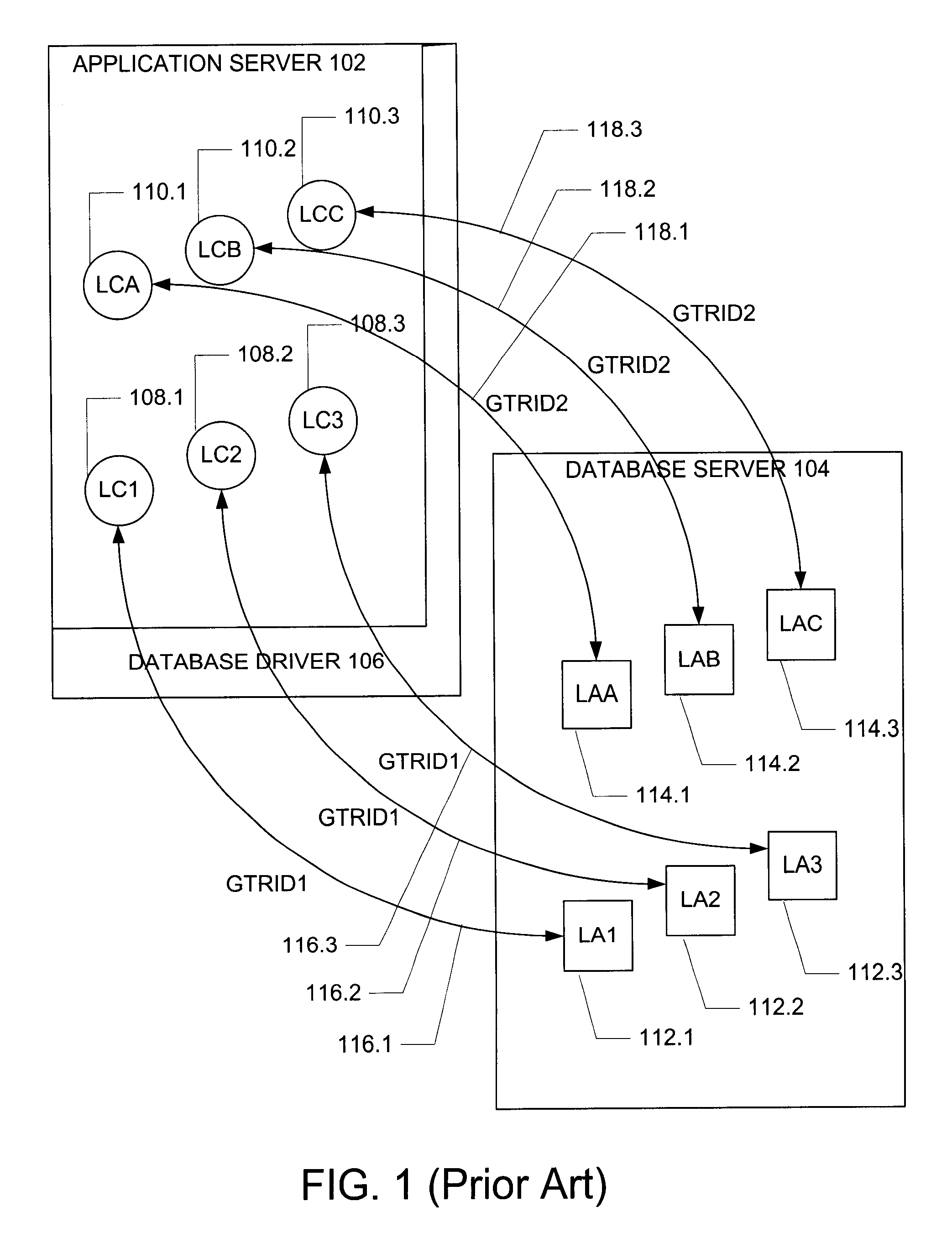 System and method for providing multiple virtual database connections in a relational database system