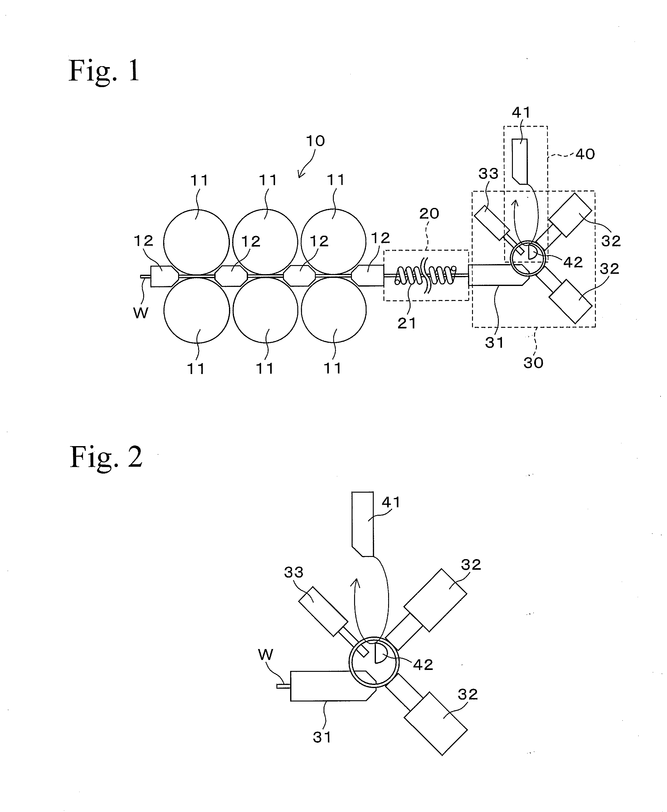Spring forming device and forming method therefor