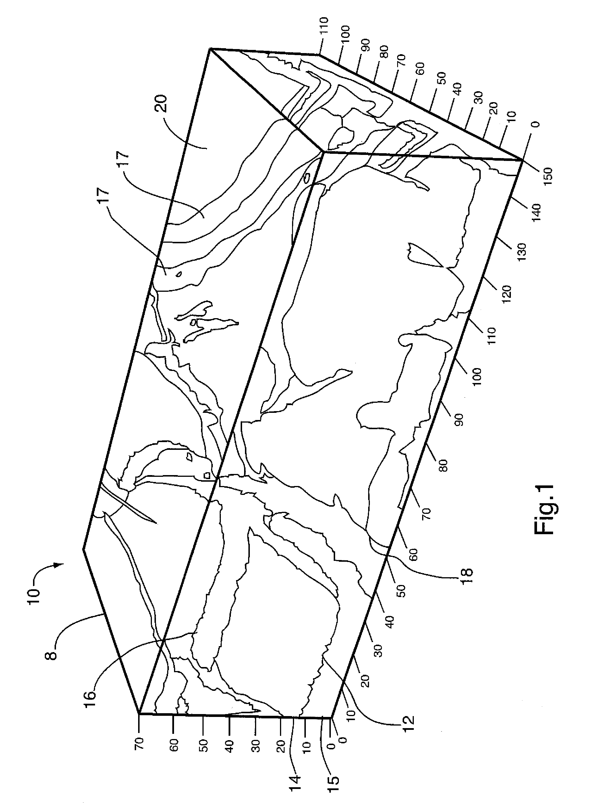 Method for creating a 3D model of a hydrocarbon reservoir, and method for comparative testing of hydrocarbon recovery techniques