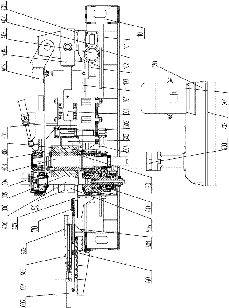 A two-station radial horizontal CNC ring rolling machine