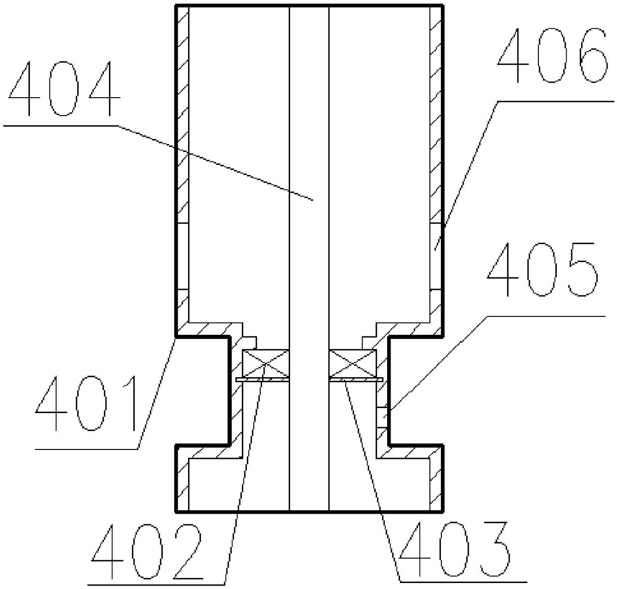 A cooling device for a downhole submersible motor